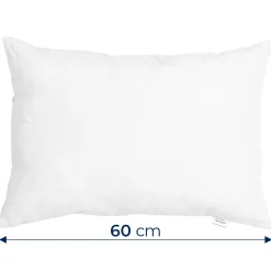 40x60 cm-es díszpárna belső pontos méretekkel illusztrálva