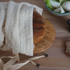 coton bread storage bag detail