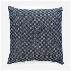 throw pillow with insert in navy blue color